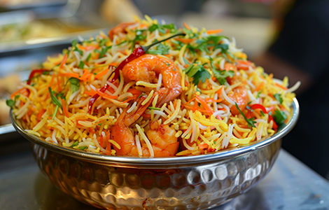 King Prawn Biryani